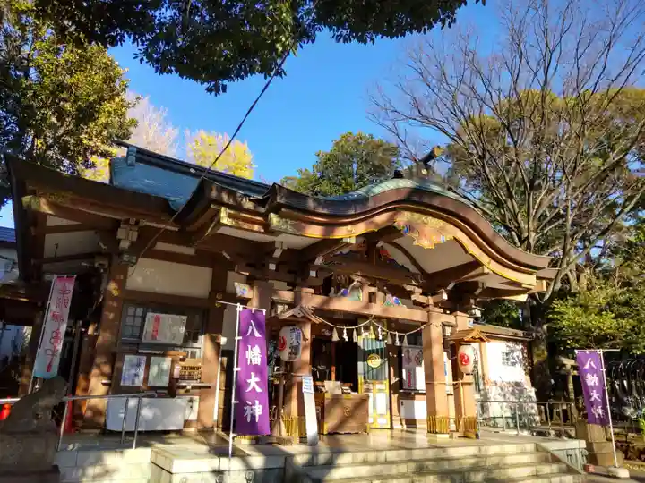 北澤八幡神社の本殿・本堂