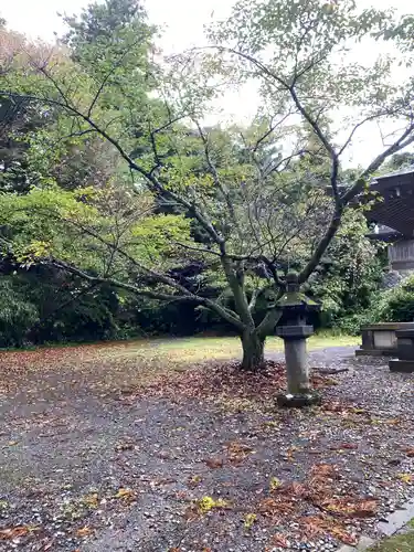 鳥海山大物忌神社吹浦口ノ宮の庭園