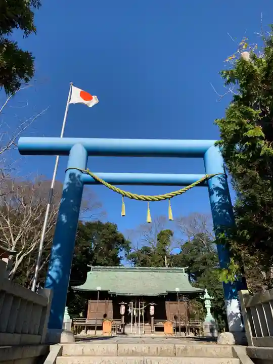 小名浜諏訪神社 ~海の鎮守様~の鳥居