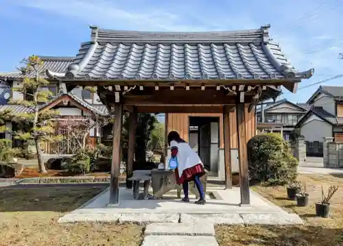 浄流寺の手水舎