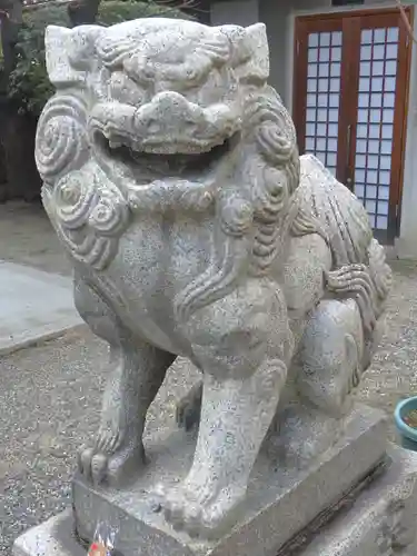 四貫島住吉神社の狛犬