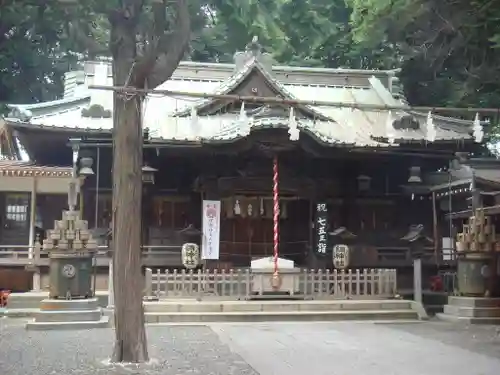 調神社の本殿