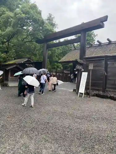 伊勢神宮外宮（豊受大神宮）の鳥居