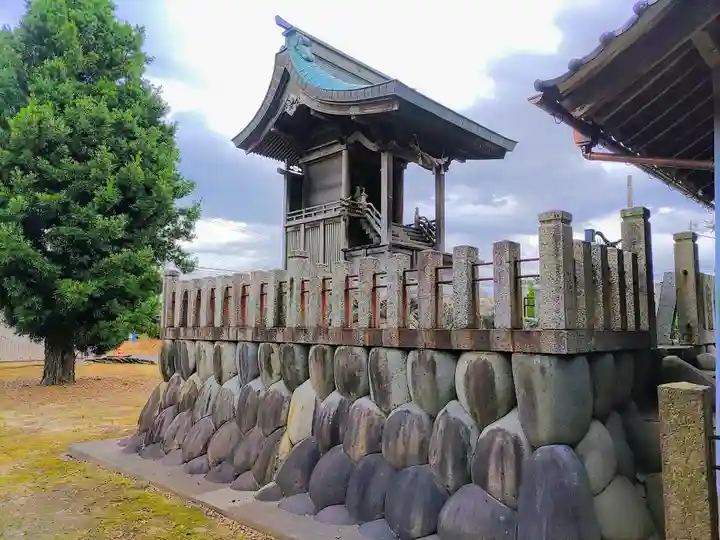 八幡社(馬場)の本殿・本堂