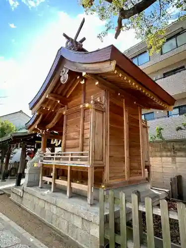 阿倍王子神社の本殿・本堂