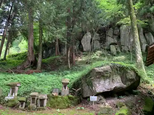 八幡神社（岩窪切岸城址）(福島県)
