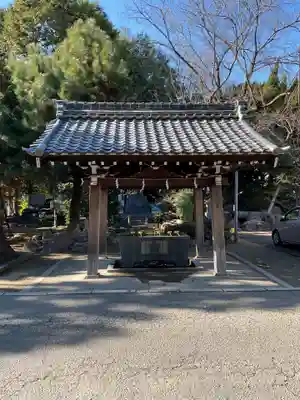 加納天満宮の手水舎