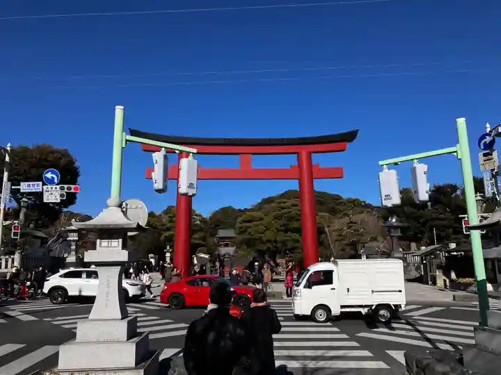 鶴岡八幡宮の鳥居