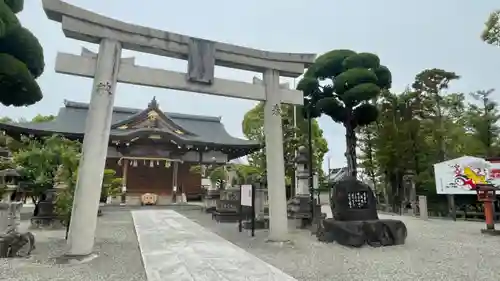 菅生神社の鳥居