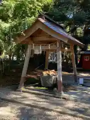 息栖神社の手水