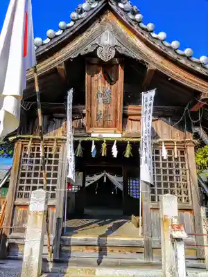 八幡社の本殿・本堂