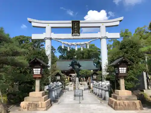 田村神社の鳥居