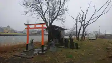 作田島船魂稲荷神社の鳥居