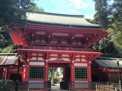 井草八幡宮の山門