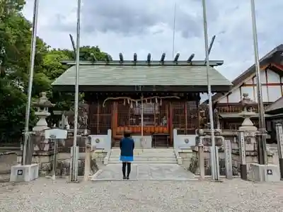 御井神社の本殿