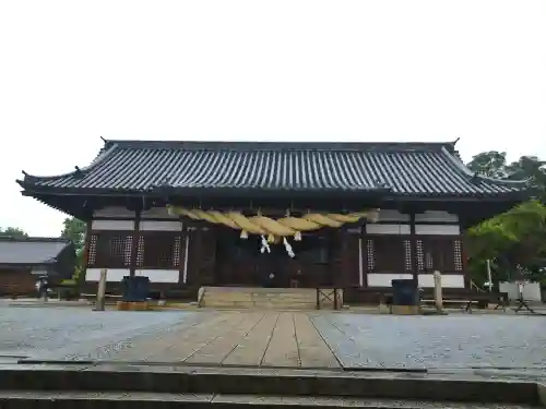 阿智神社の本殿