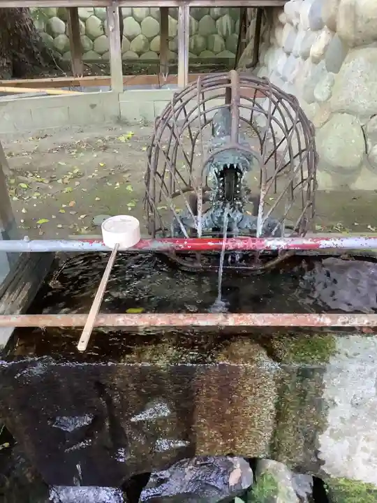 若宮神明社の手水舎