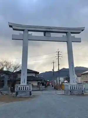 新宮八幡神社の鳥居