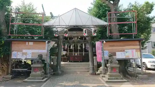 幡ケ谷氷川神社の鳥居