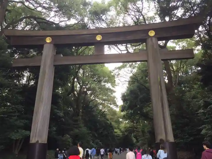 明治神宮の鳥居