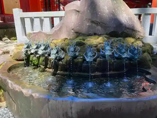 九頭龍神社本宮の手水舎