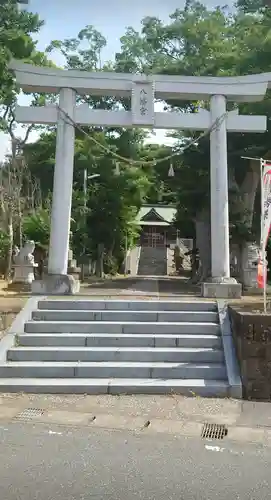 久保田八幡神社の鳥居