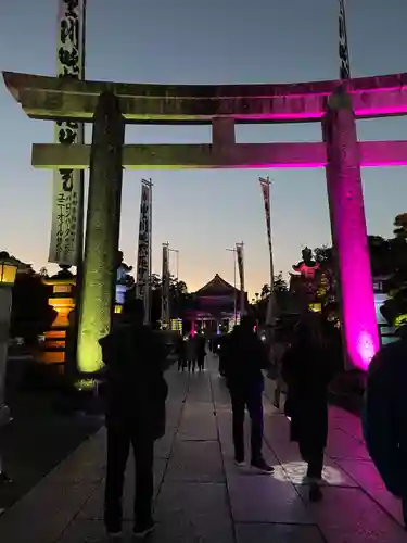 豊川閣　妙厳寺の鳥居