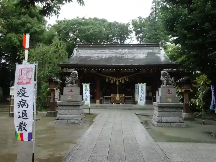 新田神社の本殿・本堂