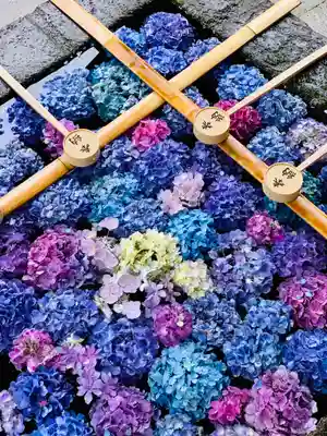 土津神社|こどもと出世の神さまの手水舎