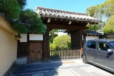 龍眠庵（竜眠庵）の山門・神門