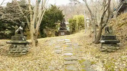 鷲別神社の自然