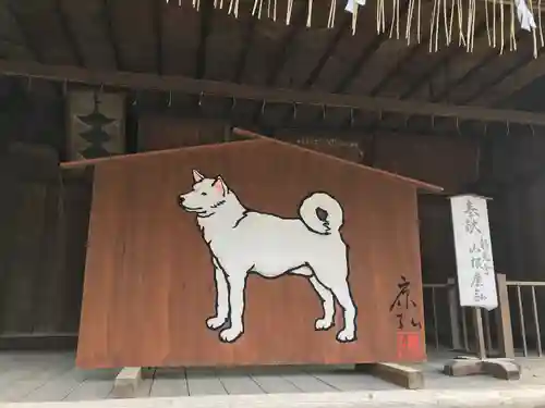 調神社の絵馬