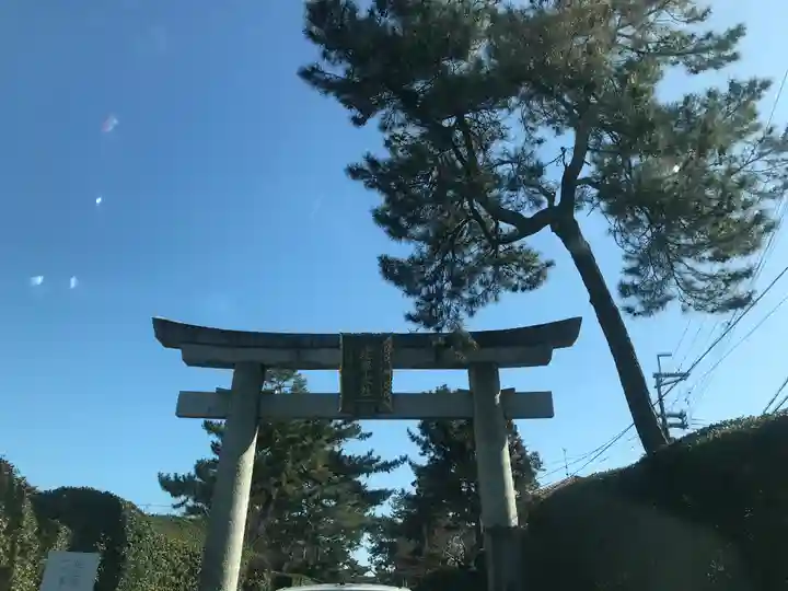 建部大社の鳥居