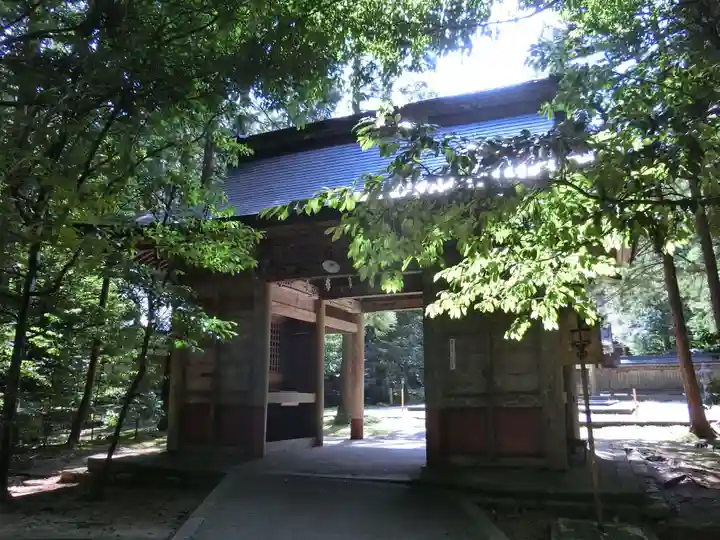 若狭彦神社(上社)の山門・神門