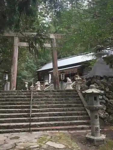  川上山若宮八幡宮の鳥居