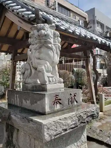 柏神社の狛犬