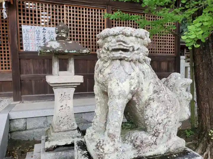 御坂神社の狛犬