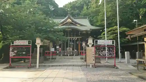 鎮守氷川神社の本殿