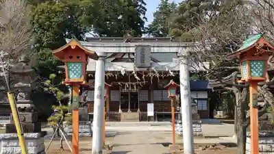 女化神社の鳥居