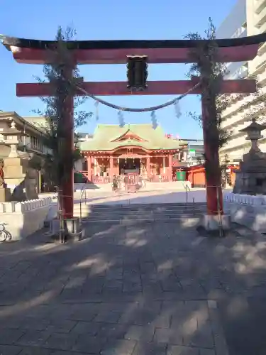 東京羽田 穴守稲荷神社の鳥居