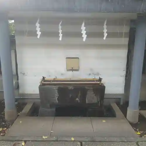 櫻田神社の手水舎