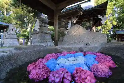 田村神社の手水舎