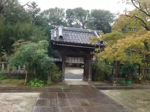 元三大師安楽寺の山門・神門