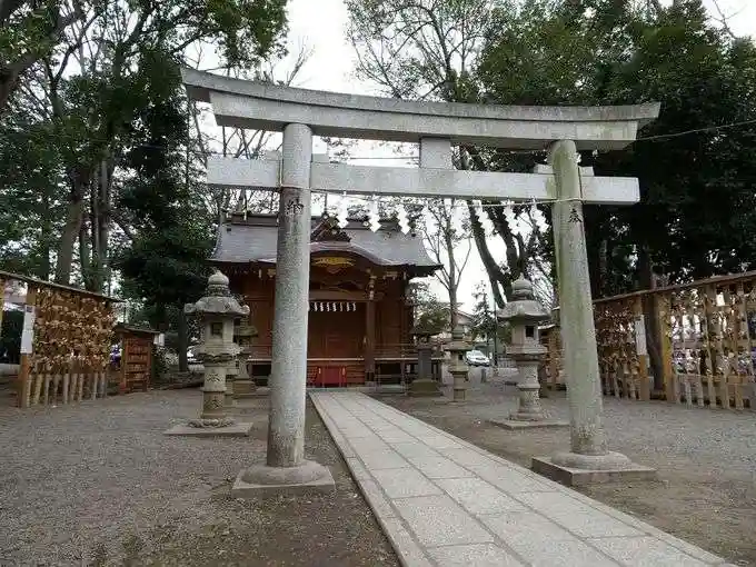 大國魂神社の鳥居