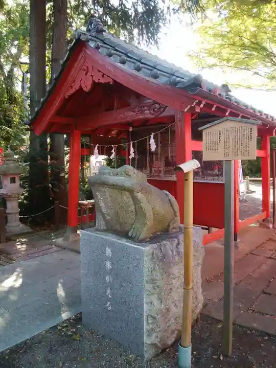 白岡八幡神社の狛犬