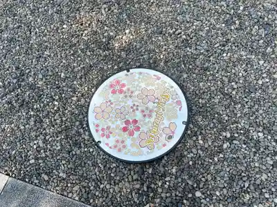 マンホールすらキレイな模様🌸