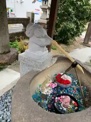 三輪神社の手水舎