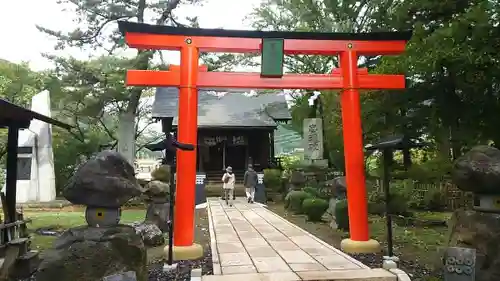 眞田神社の鳥居
