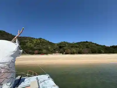 腰少浦神社の周辺
