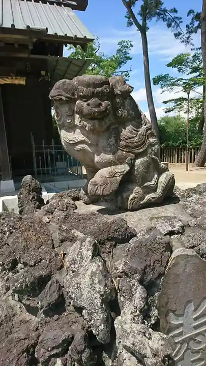 豊田神社の狛犬